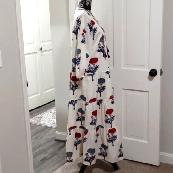 🌺HTF Pink Chicken🌺 - Indira Cotton Dress - Picture 6 of 16